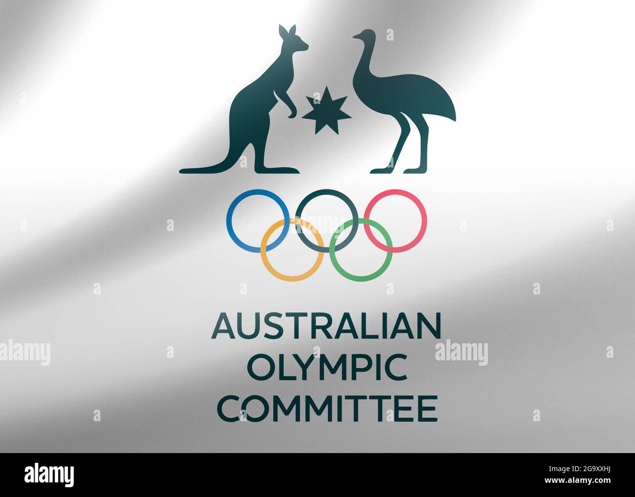 Australian Olympic Committee logo Stock Photo - Alamy
