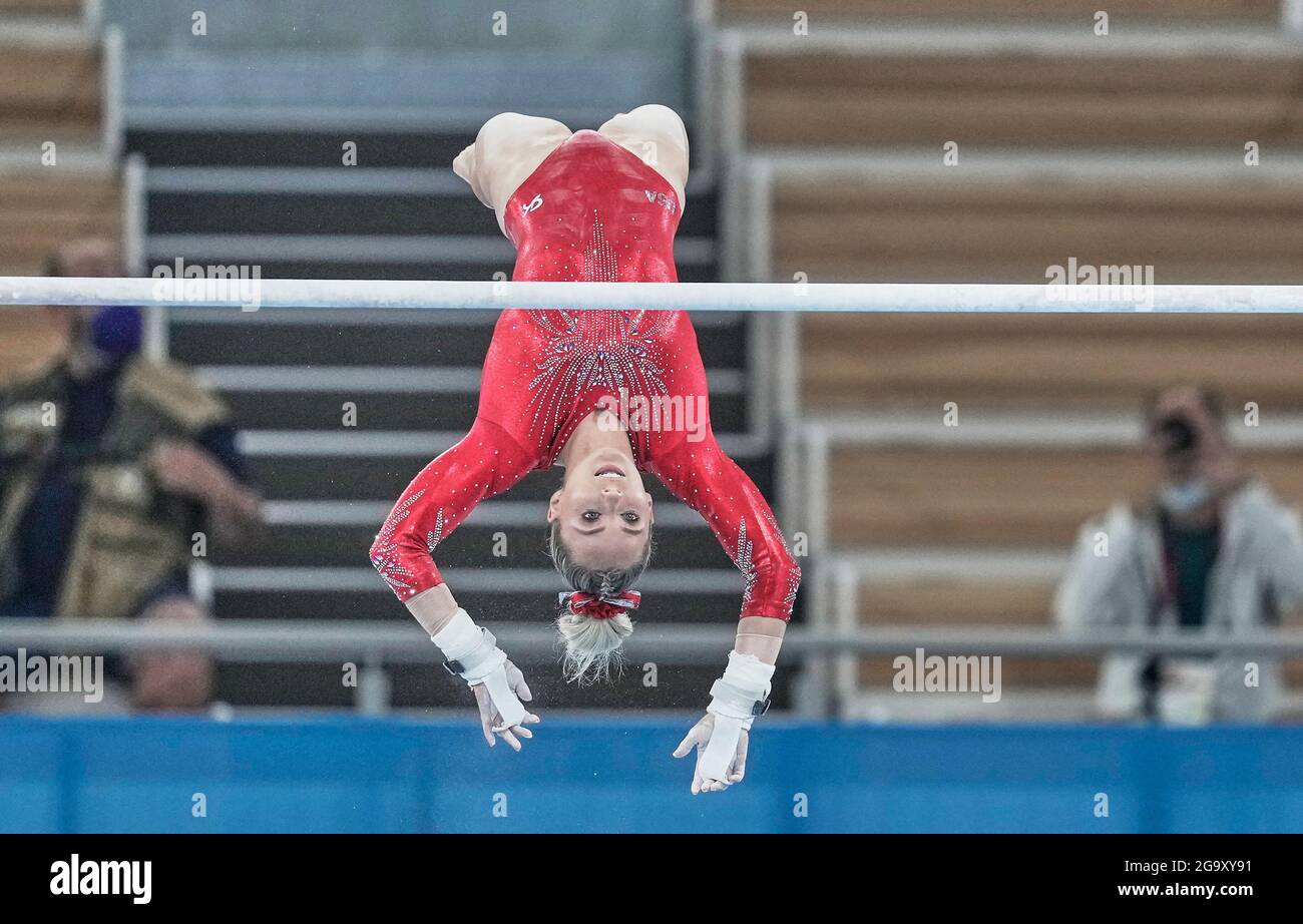 July 25, 2021: Mykayla Skinner of United States of America during women