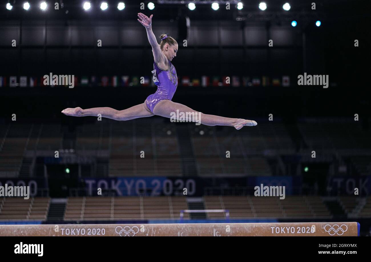 July 25, 2021 Elena Gerasimova of Russian Olympic Committee during