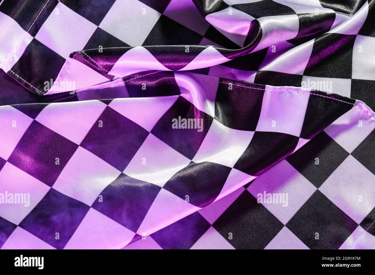 Racing flag as background, closeup Stock Photo - Alamy