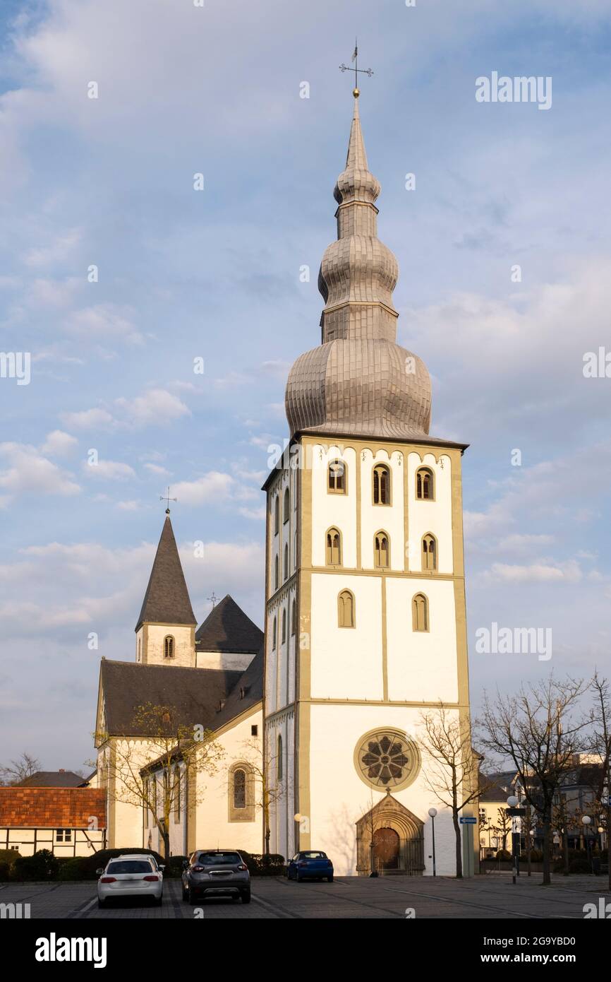 Church of St. Marien, Lippstadt, Westphalia, North Rhine-Westphalia, Germany, Europe Stock Photo
