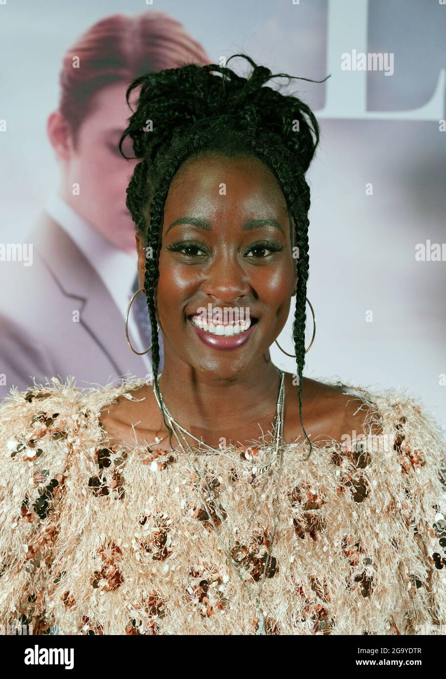 Scarlette Douglas attending the Last Letter From Your Lover UK Premiere