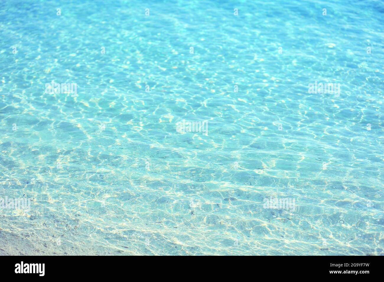 Clear ocean water, in resort Stock Photo - Alamy