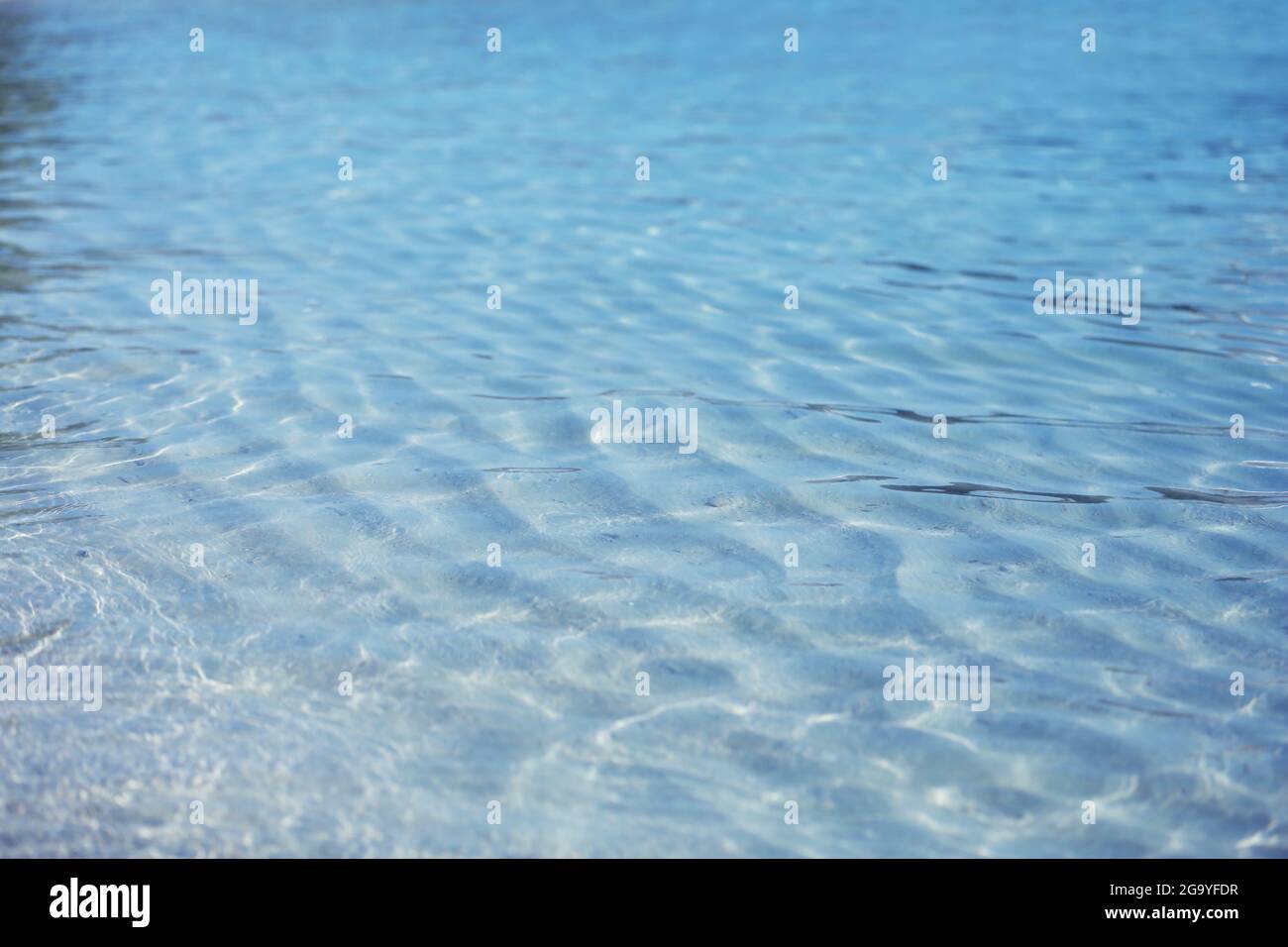 Clear ocean water, in resort Stock Photo - Alamy