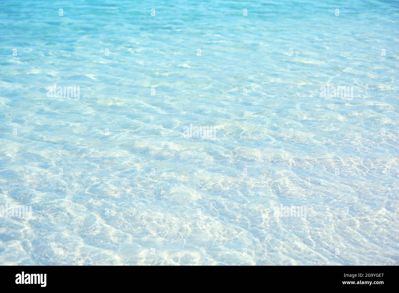 Clear ocean water, in resort Stock Photo - Alamy