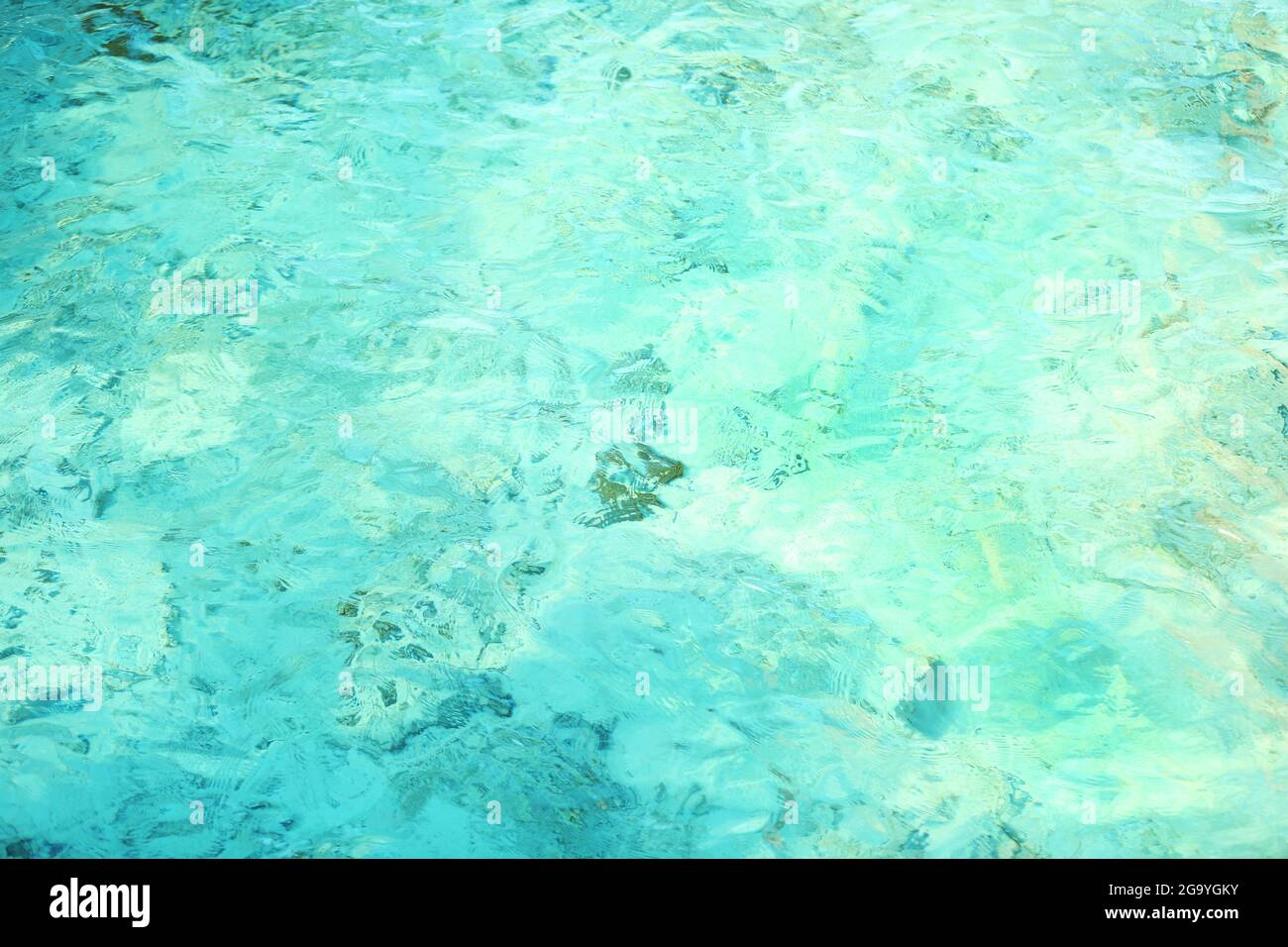 Clear ocean water, in resort Stock Photo - Alamy