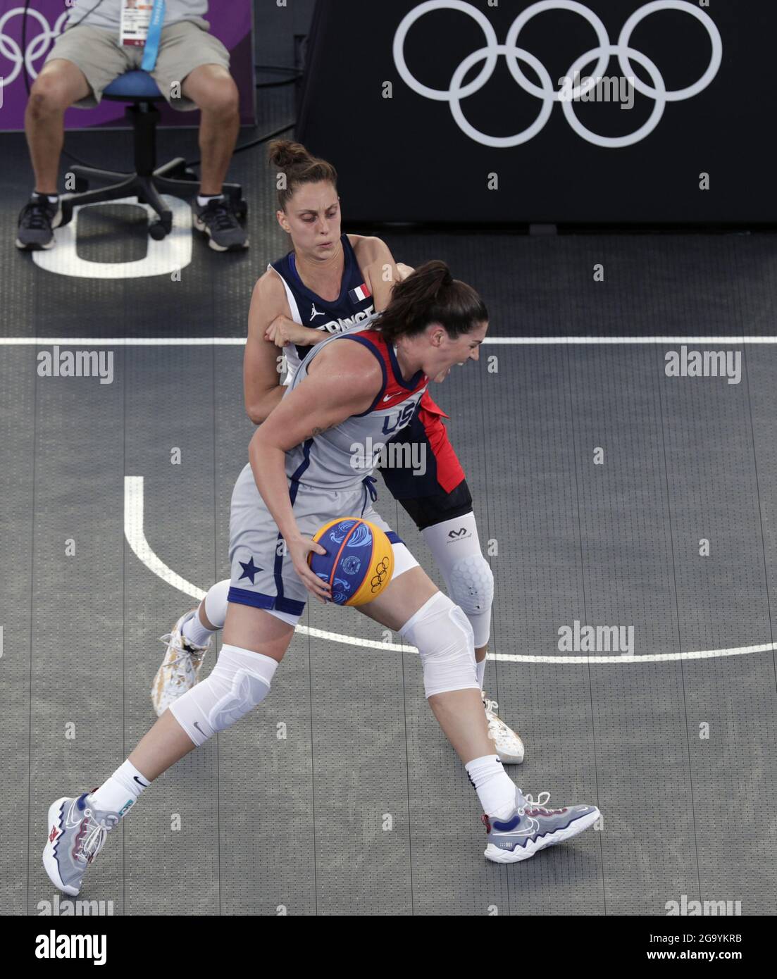 Stefanie Dolson's Olympic dream comes true with debut of 3x3 basketball  National News - Bally Sports