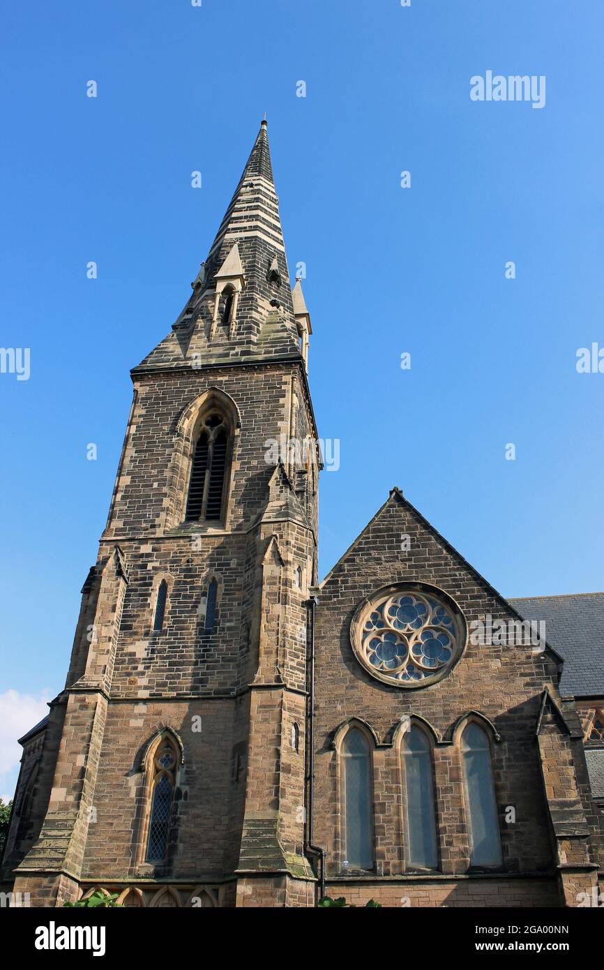 St James' Church, New Brighton, Wirral Stock Photo