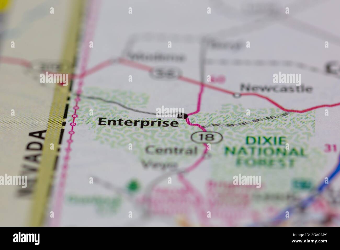 Enterprise utah map hires stock photography and images Alamy
