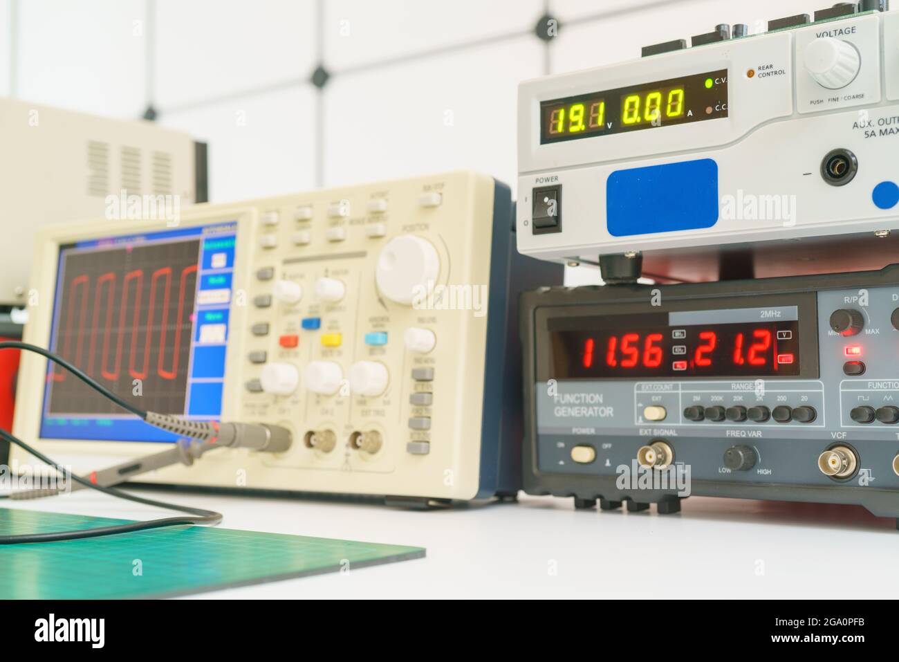 Measuring instruments in the laboratory for the development of modern ...