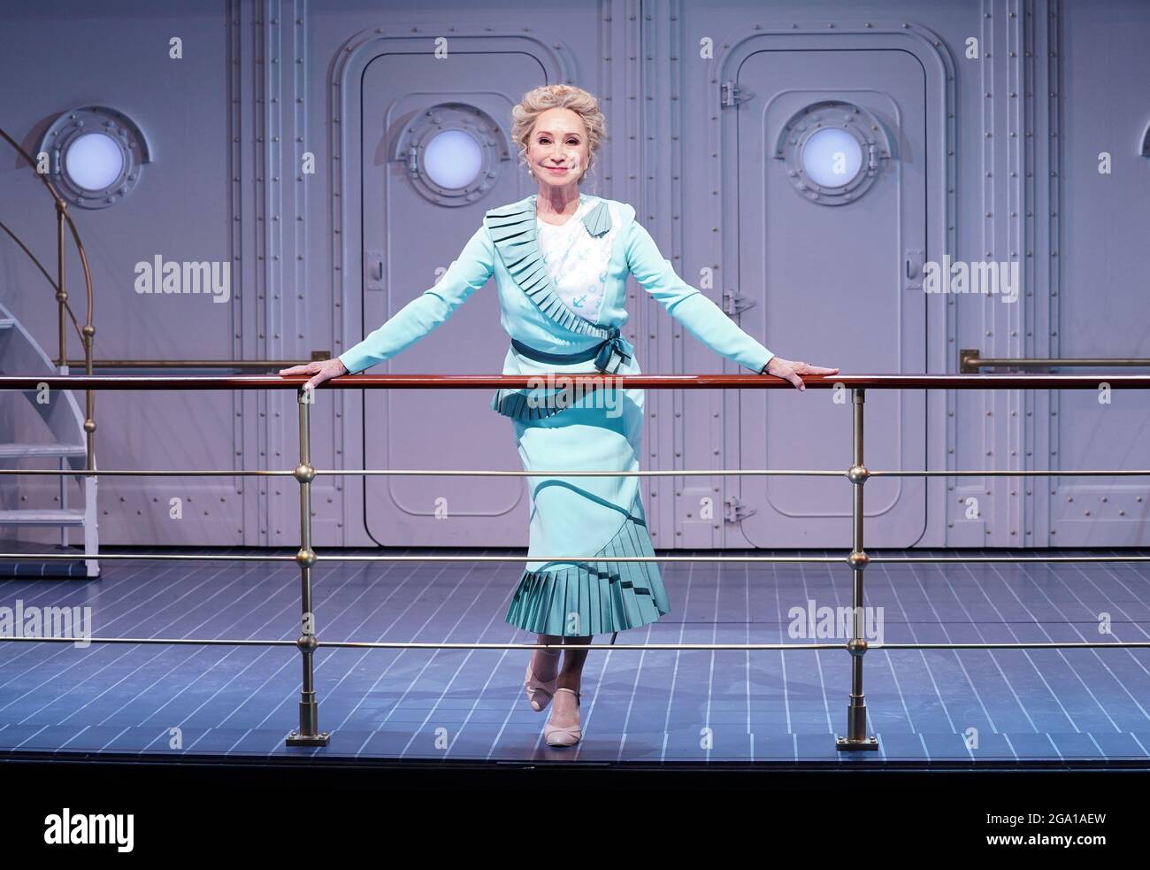 Felicity Kendall during a photocall for the musical Anything Goes ...