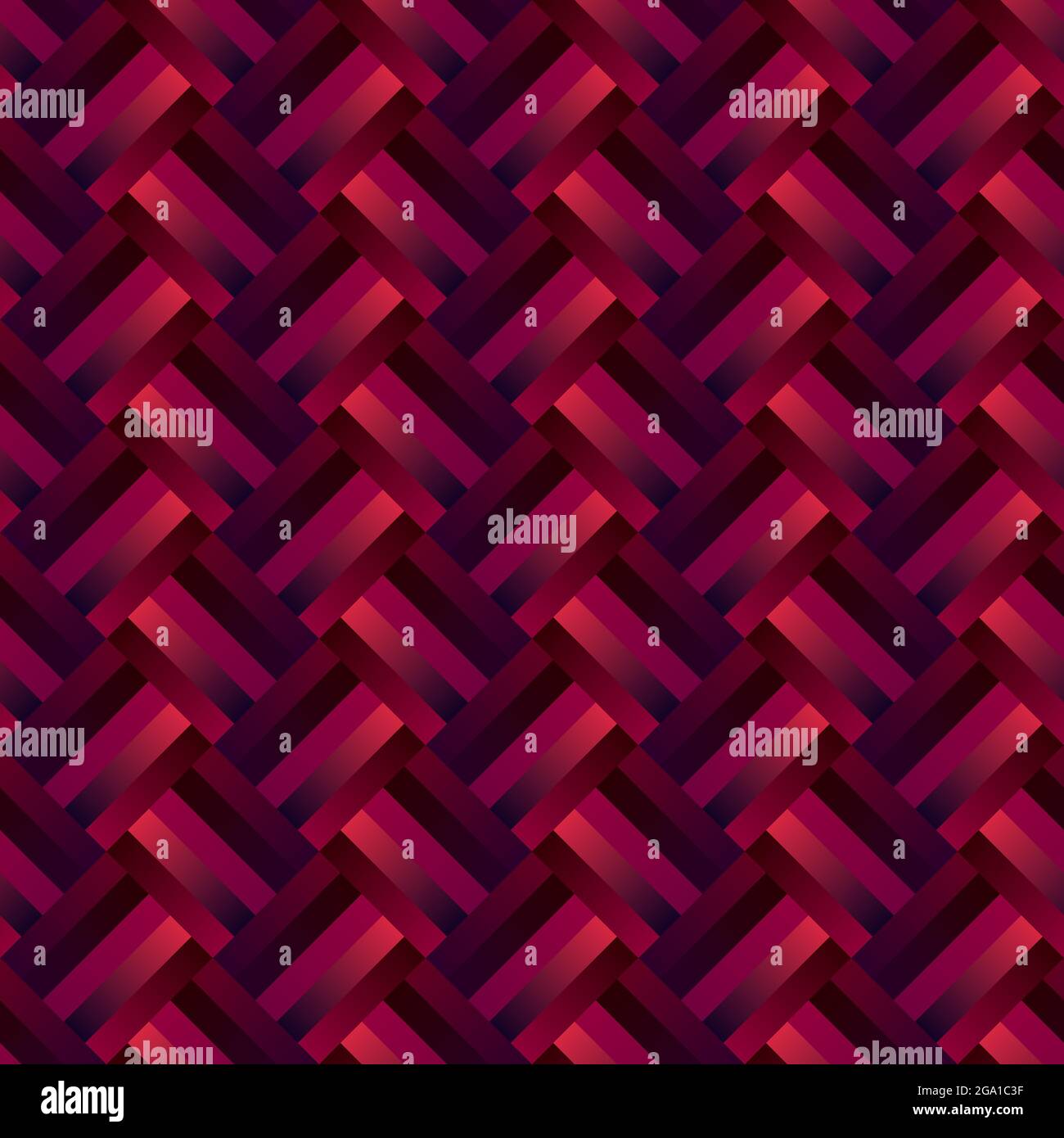 Gradient seamless stripe pattern background - abstract vector graphic Stock Vector