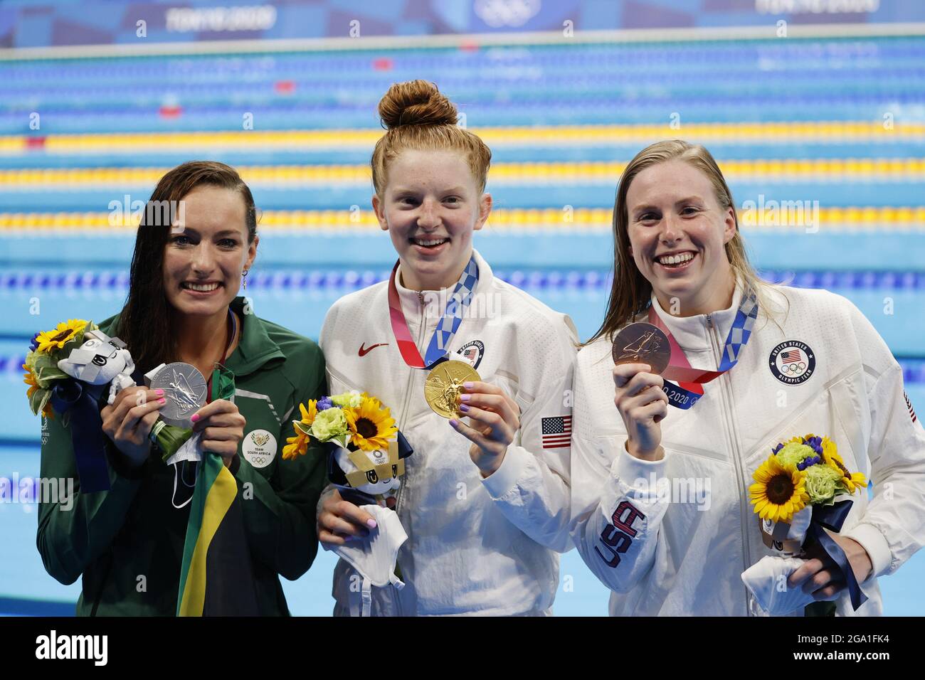 Tokyo, Japan. 27th July, 2021. JACOBY Lydia (USA) Winner Gold Medal