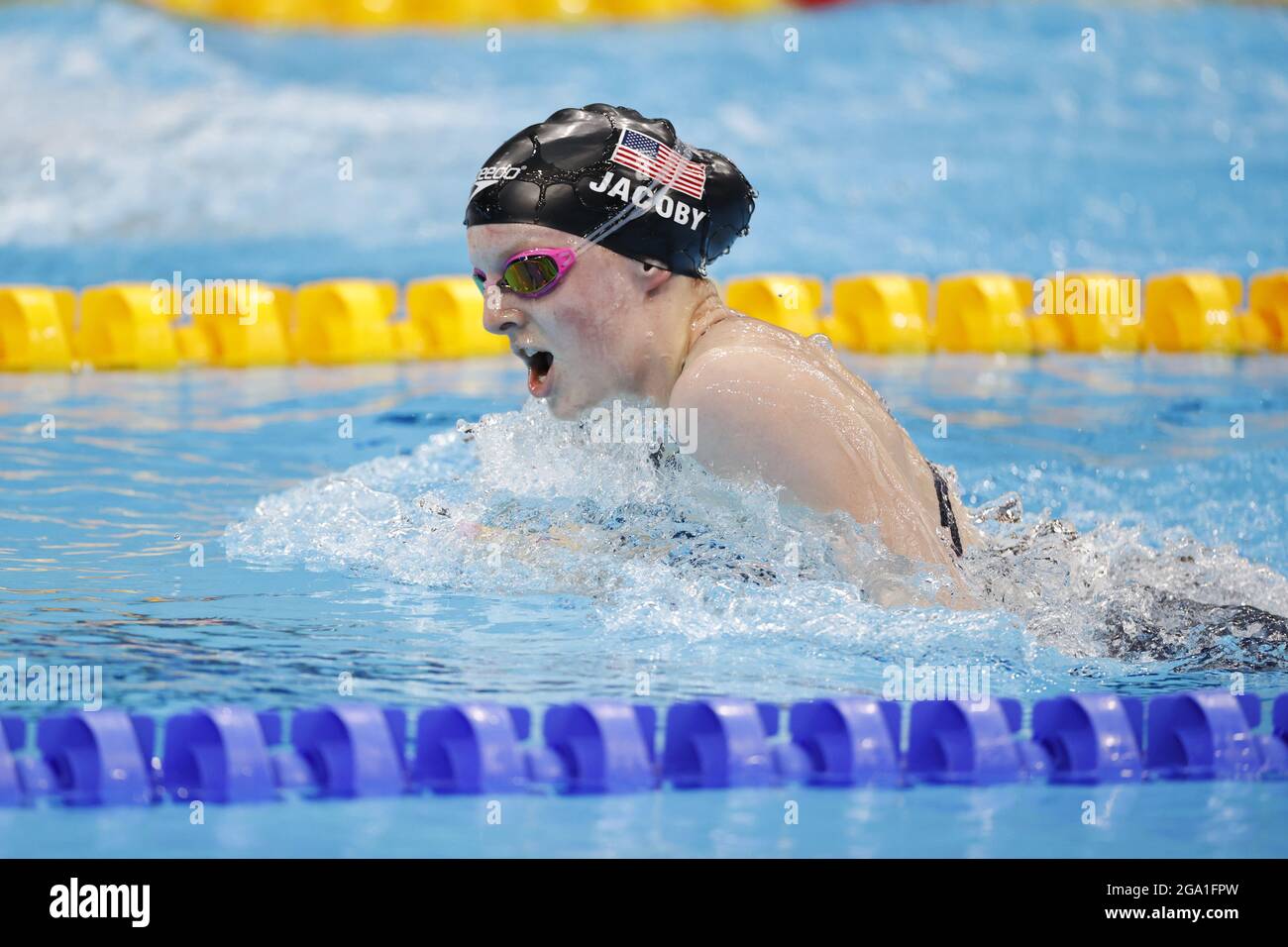 Tokyo Japan 27th July 2021 Jacoby Lydia Usa Winner Gold Medal During The Olympic Games Tokyo 2020 Swimming Women S 100m Breaststroke On July 27 2021 At Tokyo Aquatics Centre In Tokyo Japan