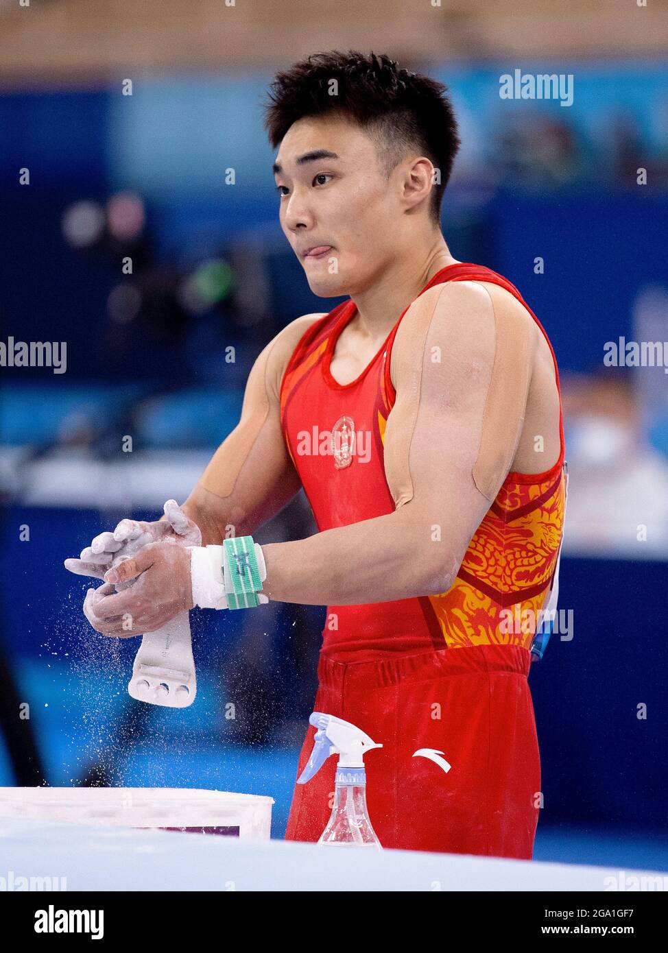 Tokyo, Japan. 28th July, 2021. TOKYO, JAPAN - JULY 28: Wei Sun of China ...
