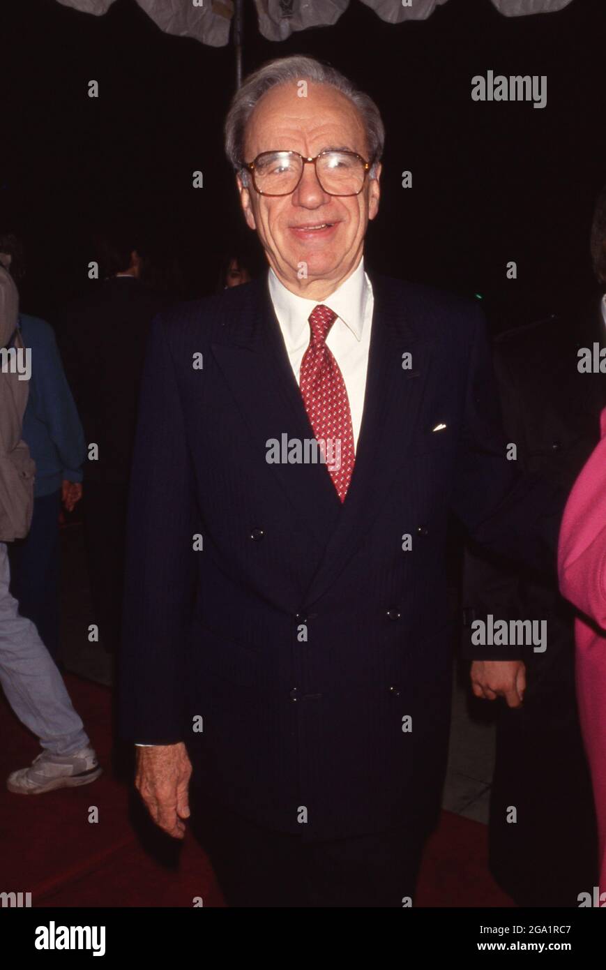 Rupert Murdoch 1992 Credit: Ralph Dominguez/MediaPunch Stock Photo - Alamy