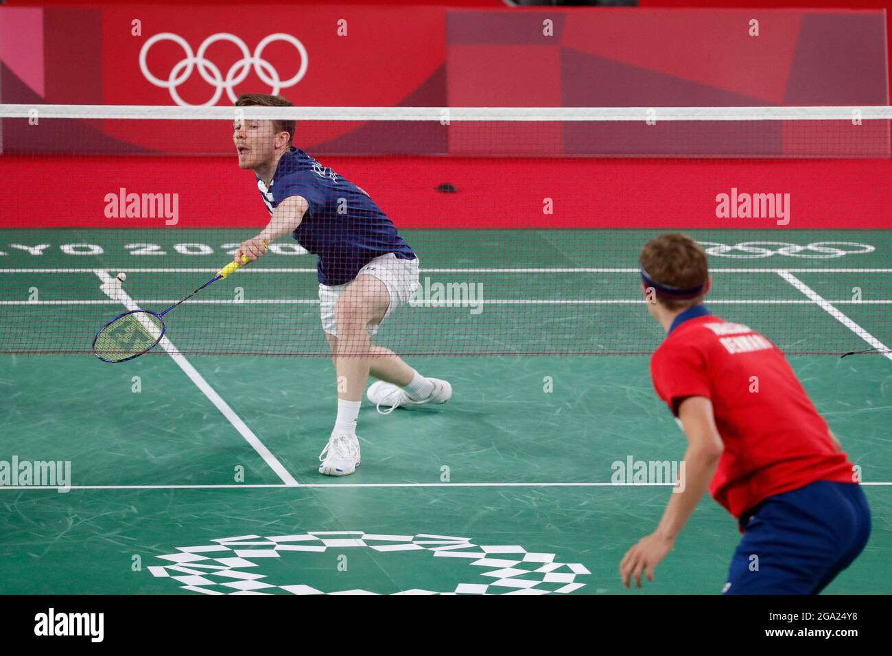 Badminton match hi-res stock photography and images - Page 3 - Alamy