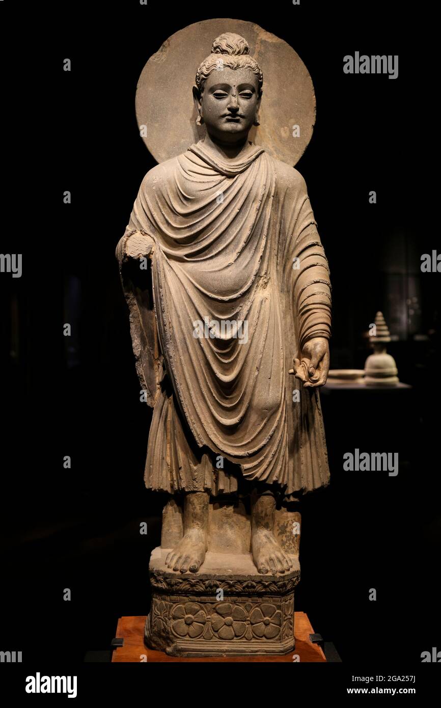 Buddhist statue pakistan hires stock photography and images Alamy
