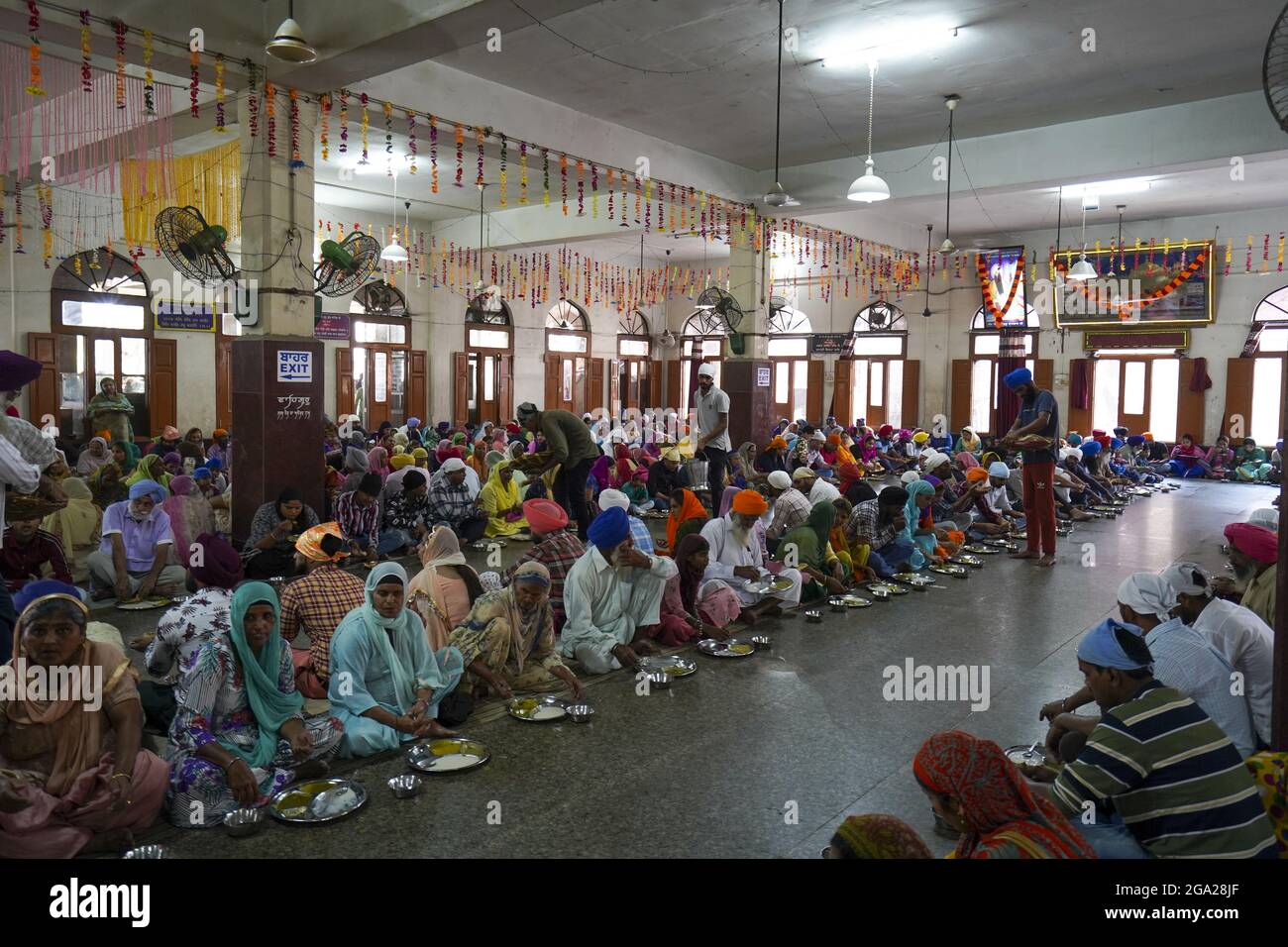 The Golden Temple (Sri Harmandir Sahib) Gurdwara daily langar communal The Golden Temple (Sri Harmandir Sahib) Gurdwara daily langar communal