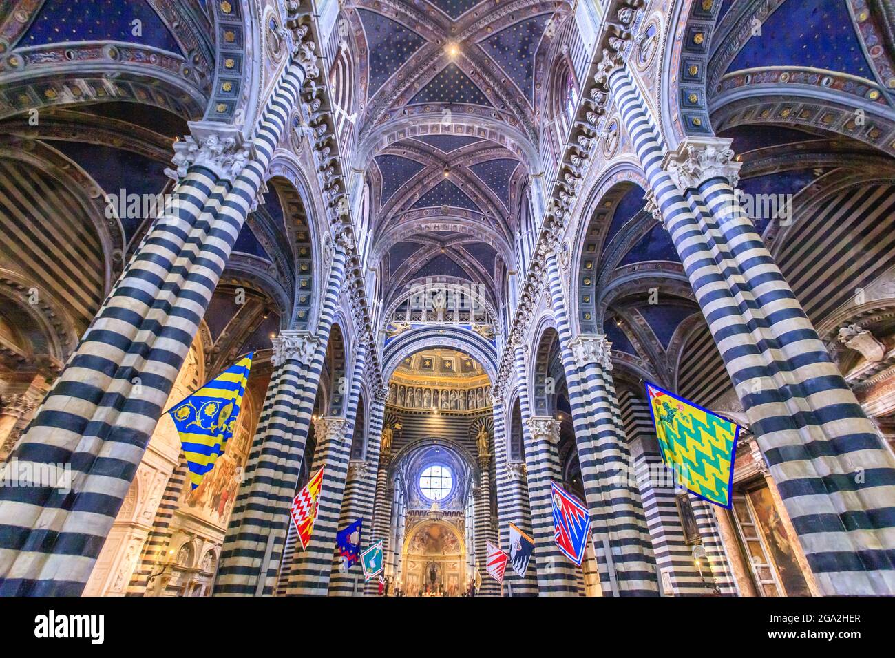 Palazzo Pubblico, Piazza Del Campo, Siena, UNESCO World Heritage Site,  Tuscany, Italy, Europe' Photographic Print - Patrick Dieudonne