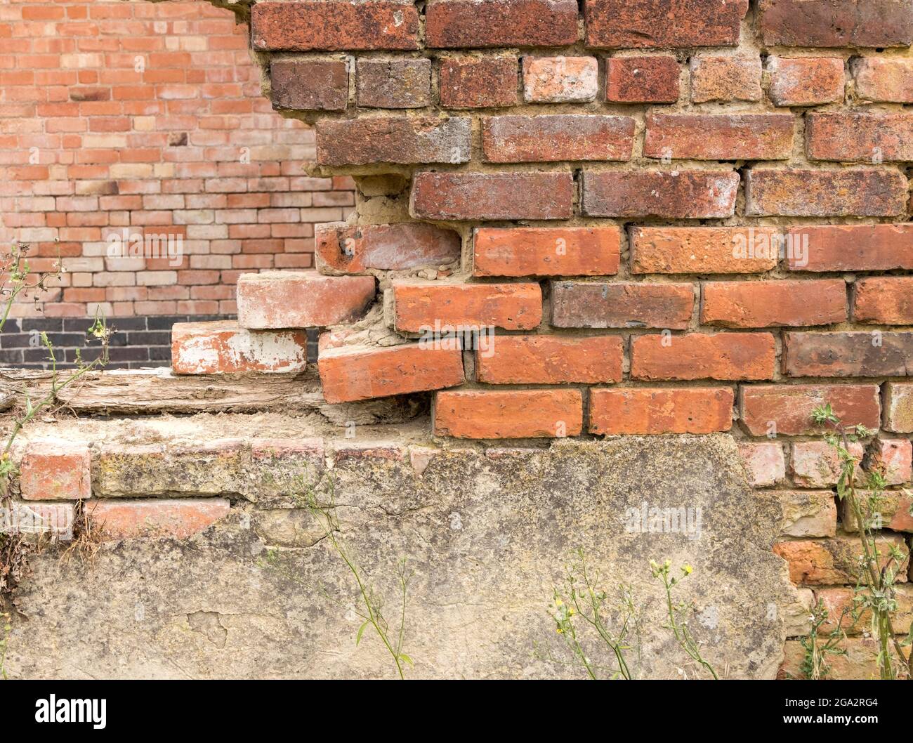 Old brick wall example Stock Photo Alamy