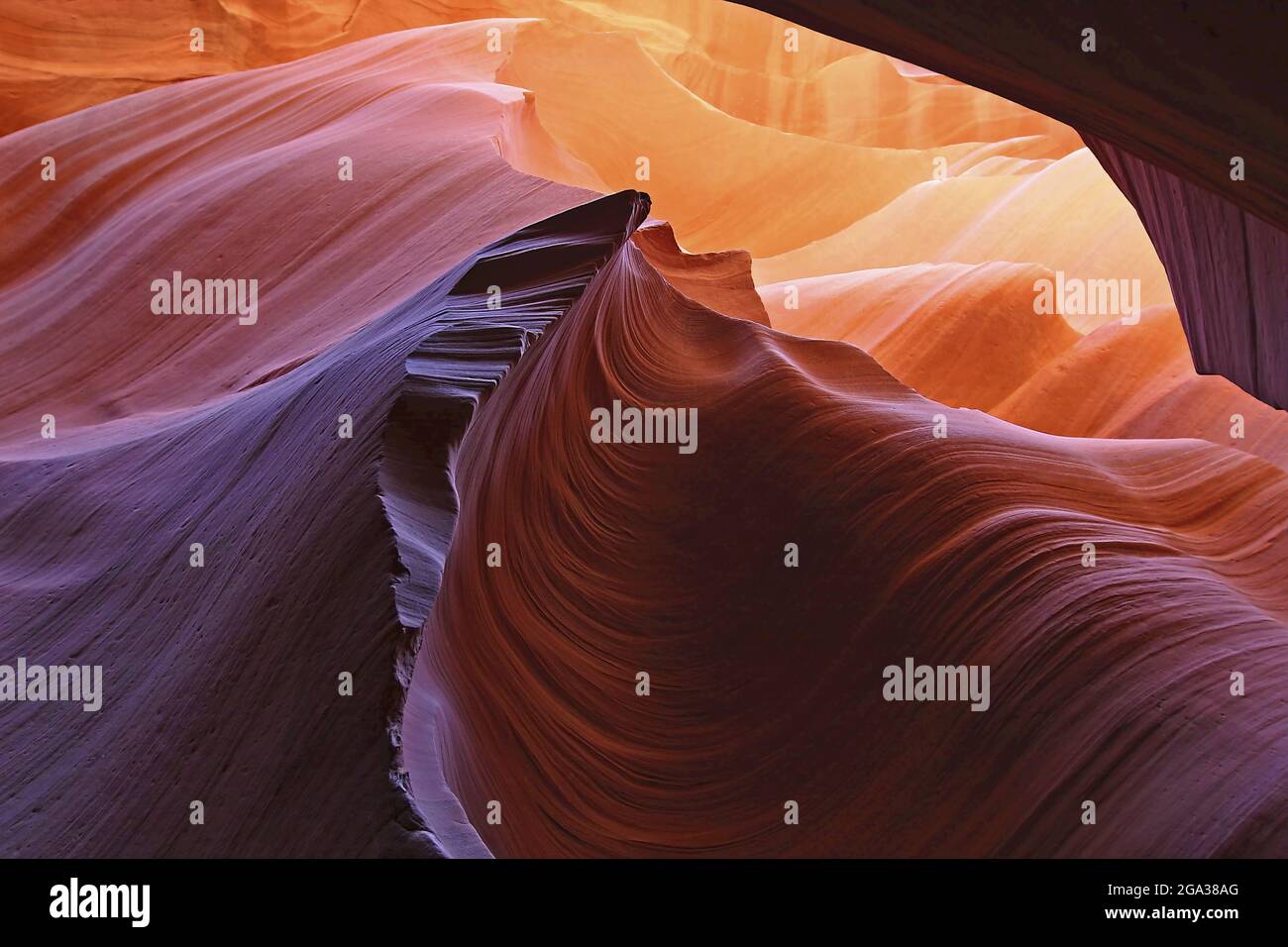 Unique and beautiful formations of the Navajo Sandstone in Lower