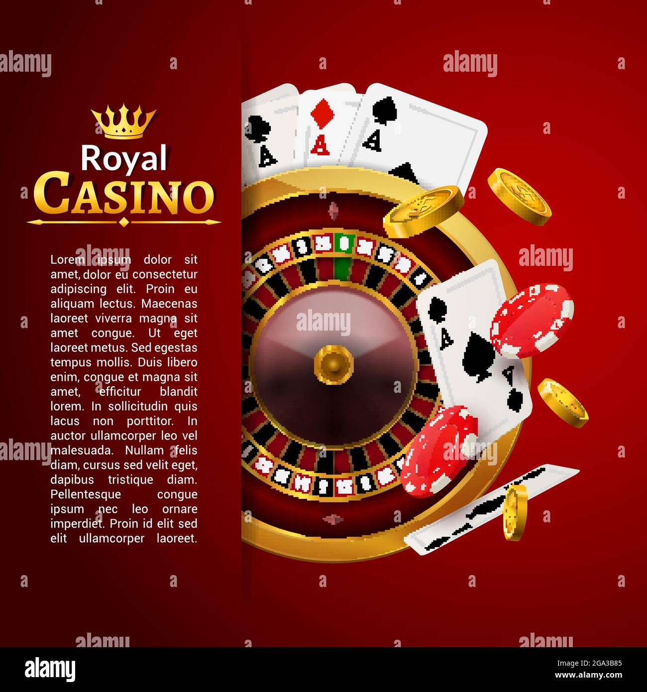 Roulette table layout Stock Vector Images Alamy