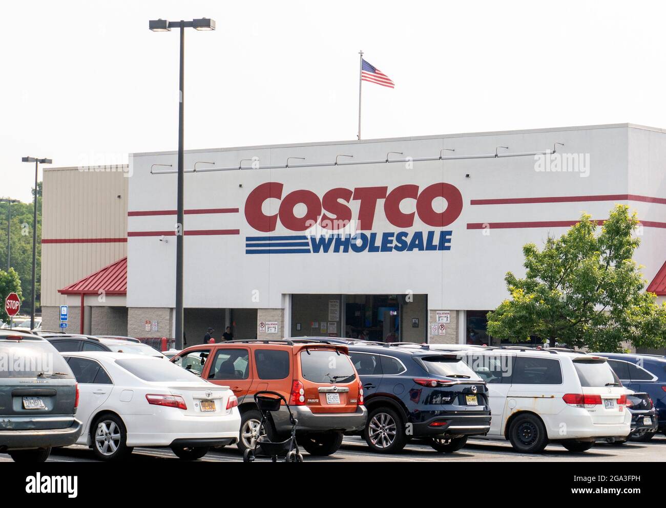 Costco wholesale store in Nanuet, NY Stock Photo