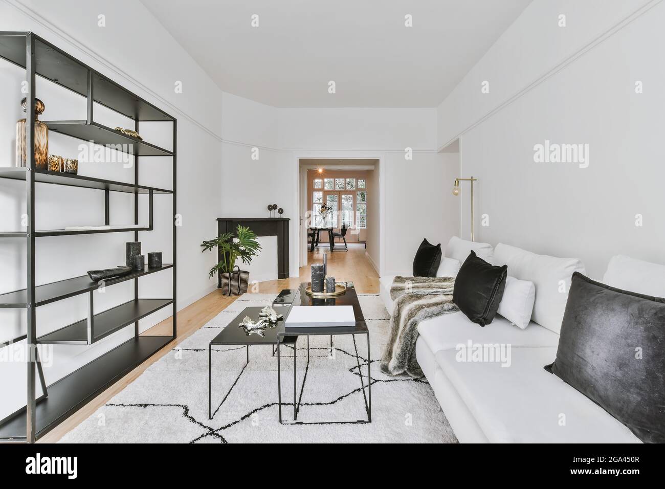 Luxury and beautiful living room interior design Stock Photo - Alamy