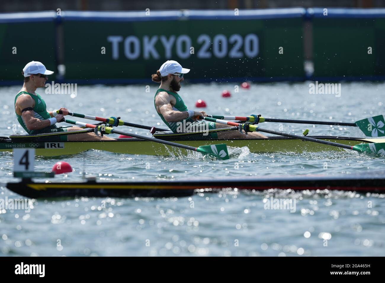 Fintan Mccarthy Rower 29th July 2021; Sea Forest Waterway, Tokyo Bay, Japan; Team rowing; The ...