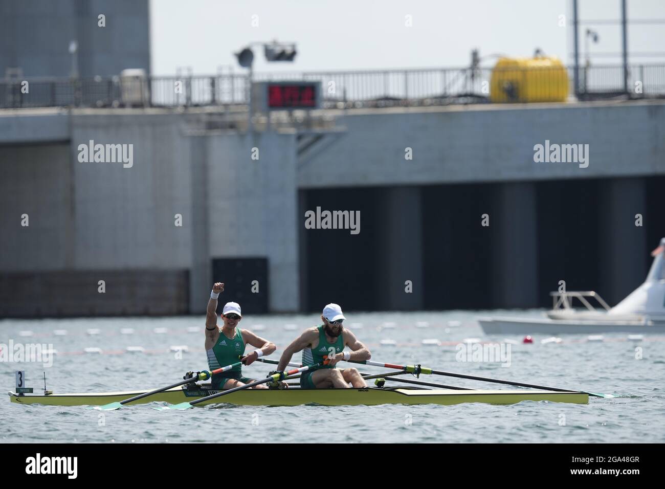 Fintan Mccarthy Rower 29th July 2021; Sea Forest Waterway, Tokyo Bay, Japan; Team rowing; The ...