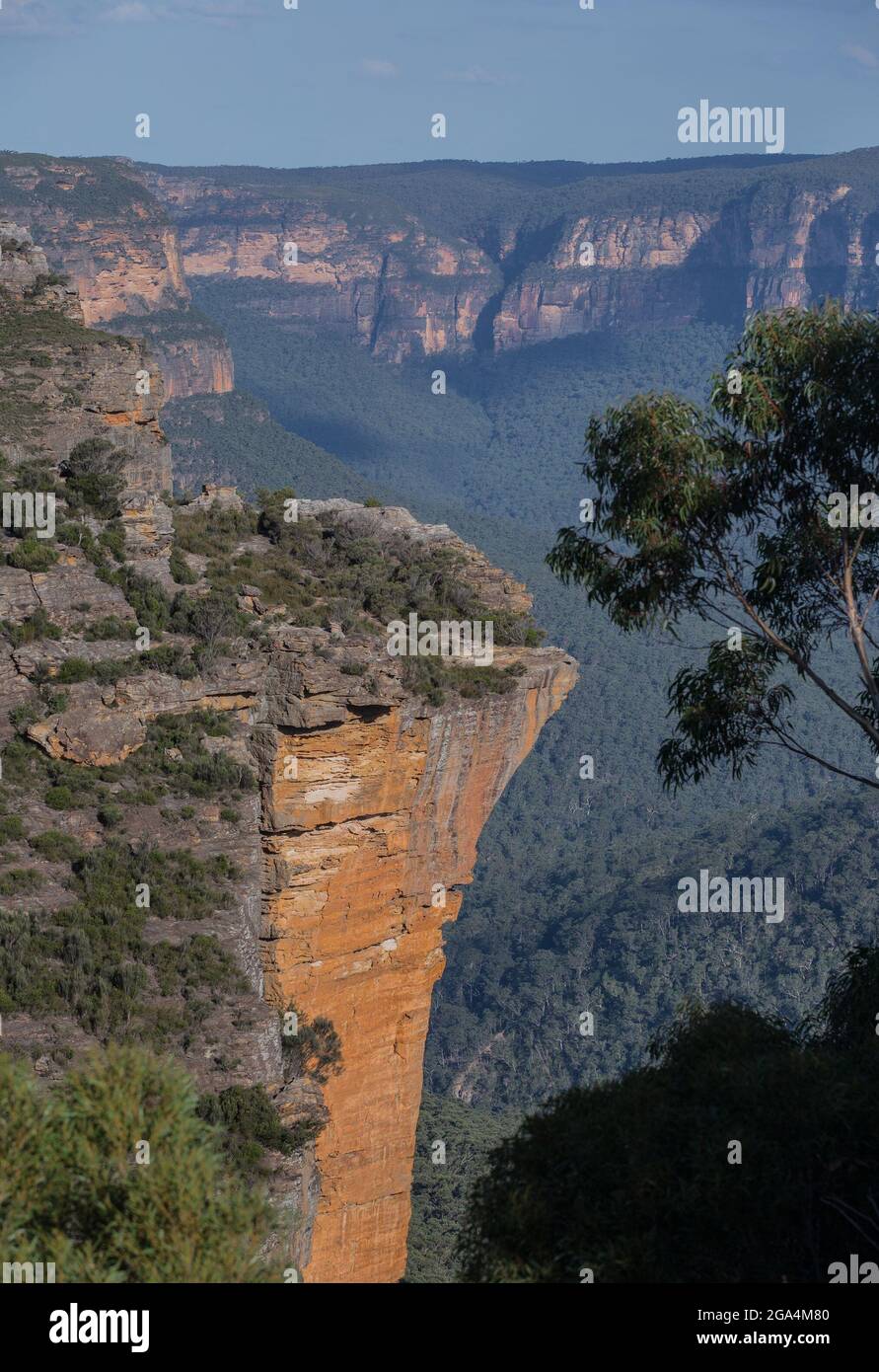 Piecers Pass Blue Mountains NSW Australia Stock Photo