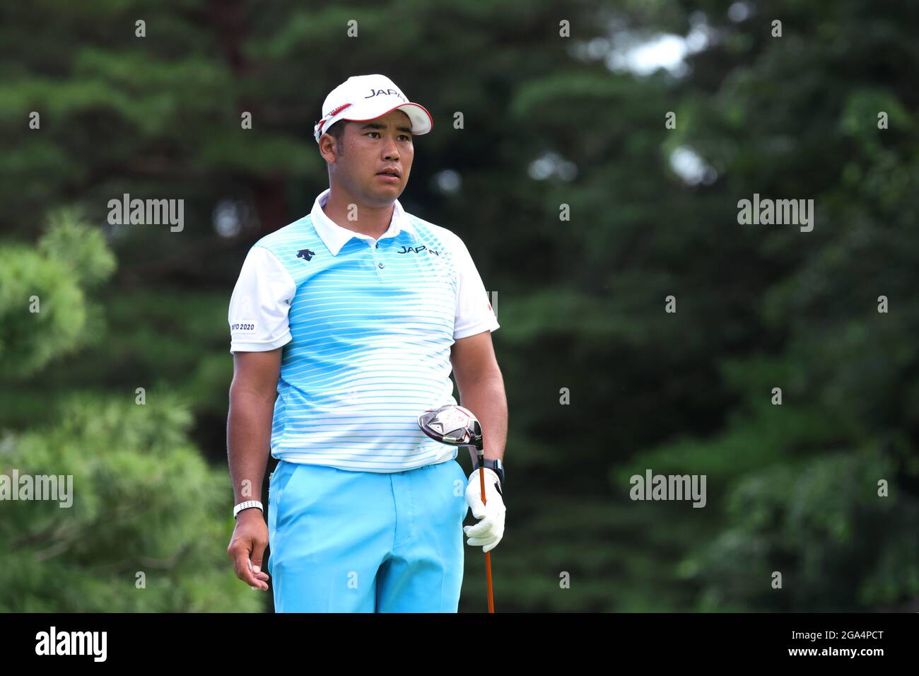 Saitama Japan 28th July 21 Hideki Matsuyama Jpn Golf Official Training During The Tokyo Olympic