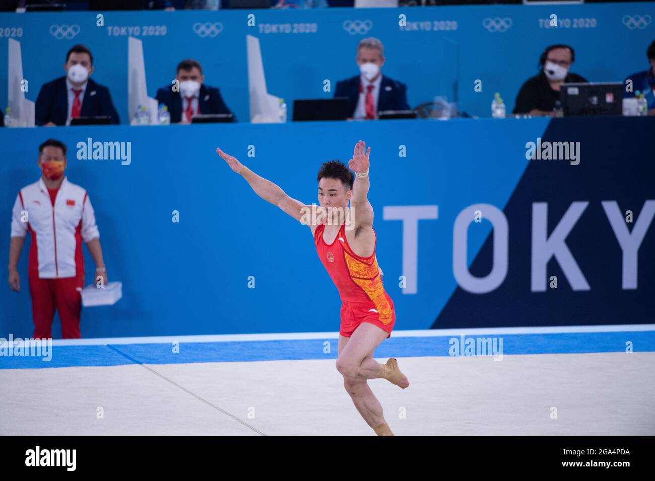 Sun Wei (CHN) men's allaround final Artistic Gymnastics JULY 28, 2021
