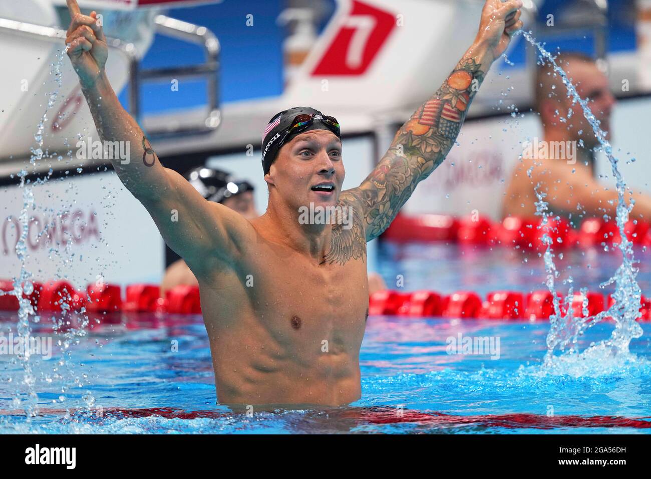 Tokyo, Japan. 29th July, 2021. Caeleb Dressel of the United States ...