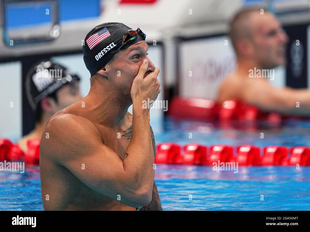 Tokyo, Japan. 29th July, 2021. Caeleb Dressel of the United States ...