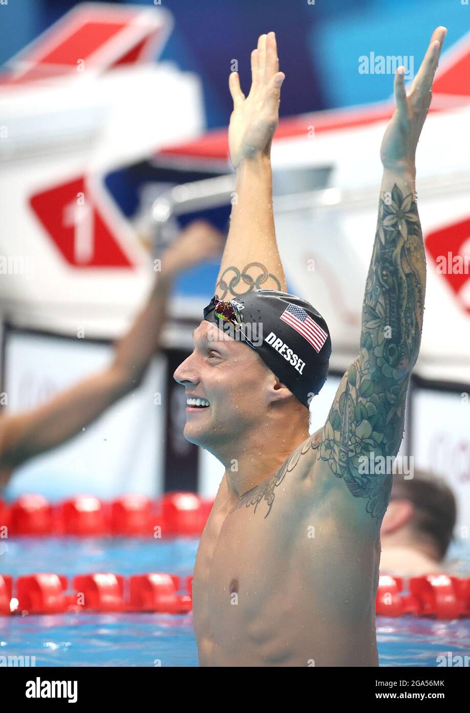 Tokyo, Japan. 29th July, 2021. Caeleb Dressel of the United States ...