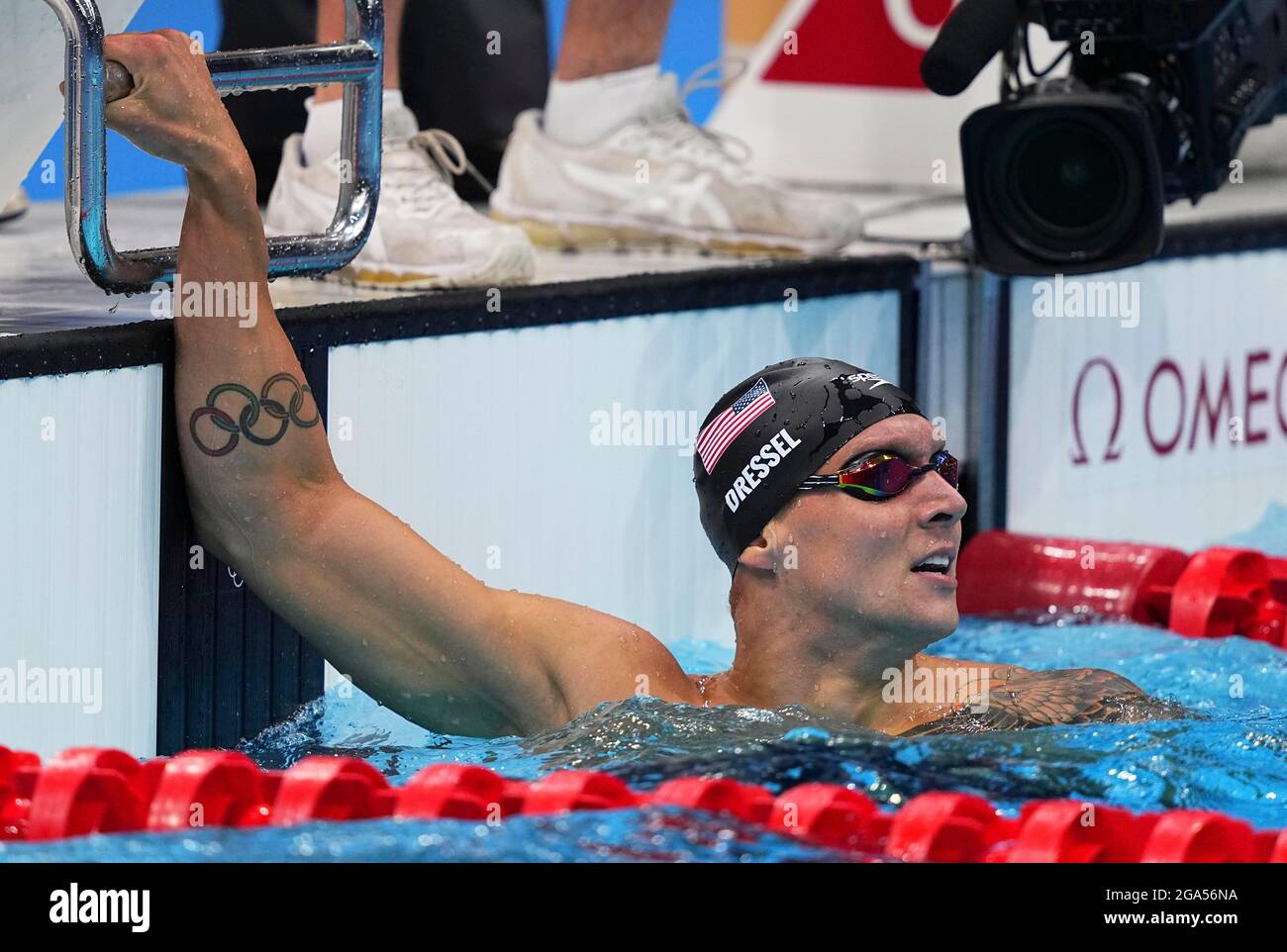 Tokyo, Japan. 29th July, 2021. Caeleb Dressel of the United States ...