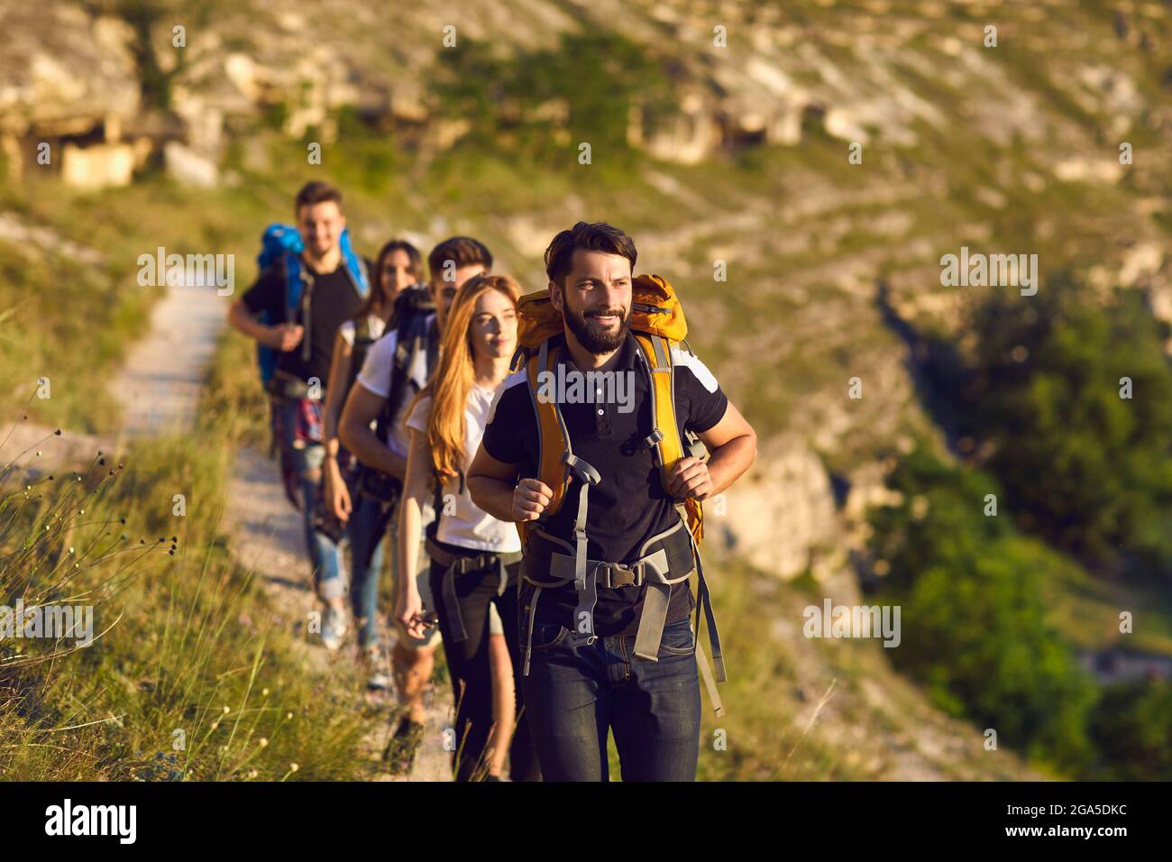 Hiking group hi-res stock photography and images - Alamy