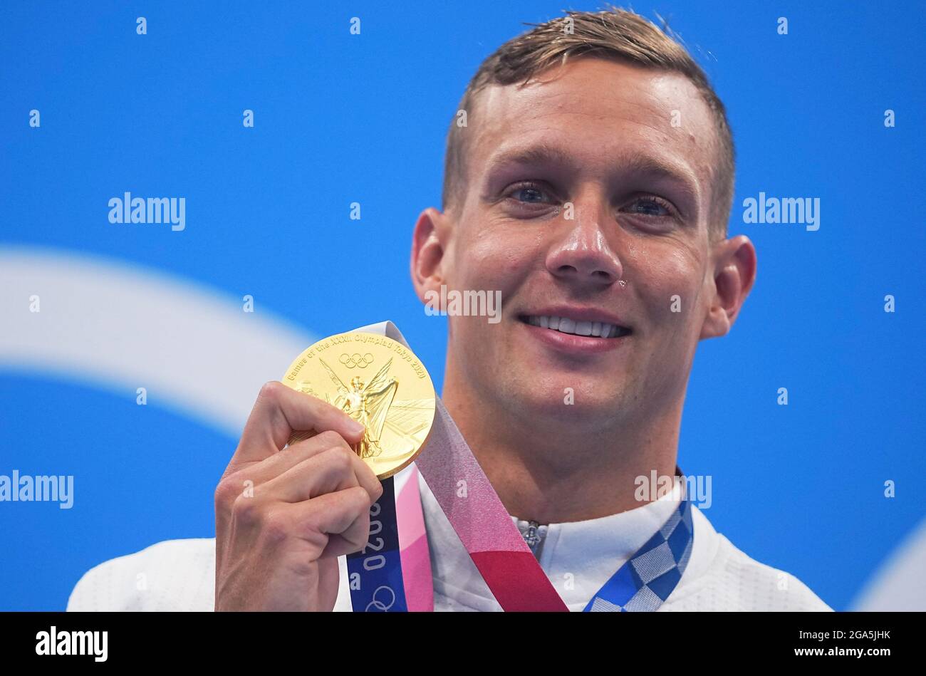 Tokyo, Japan. 29th July, 2021. Caeleb Dressel of the United States ...