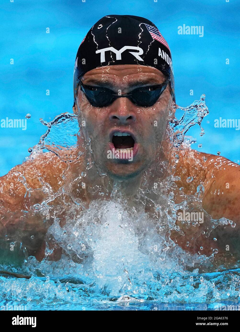 Tokyo, Japan. 29th July, 2021. Michael Andrew of the United States