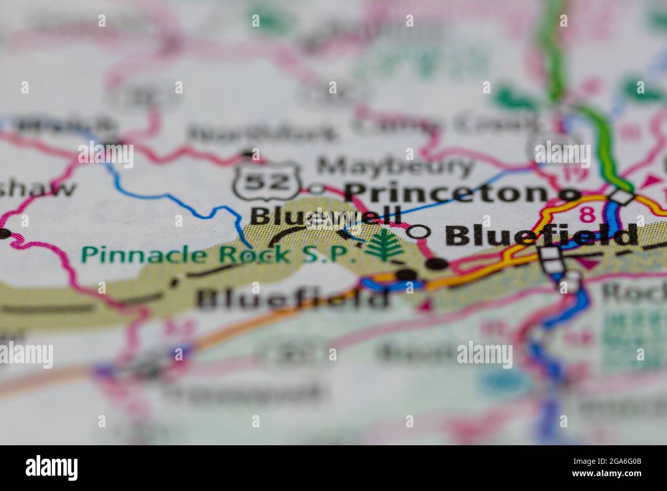 Bluewell map hires stock photography and images Alamy