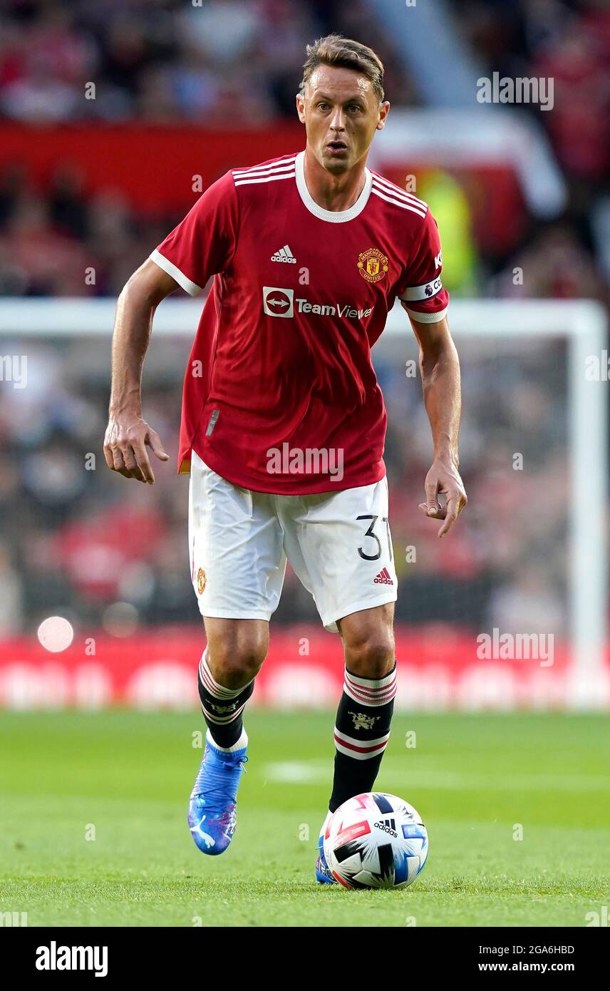 Manchester, England, 28th July 2021. Nemanja Matic of Manchester United during the Pre Season Friendly match at Old Trafford, Manchester. Picture credit should read: Andrew Yates / Sportimage Stock Photo