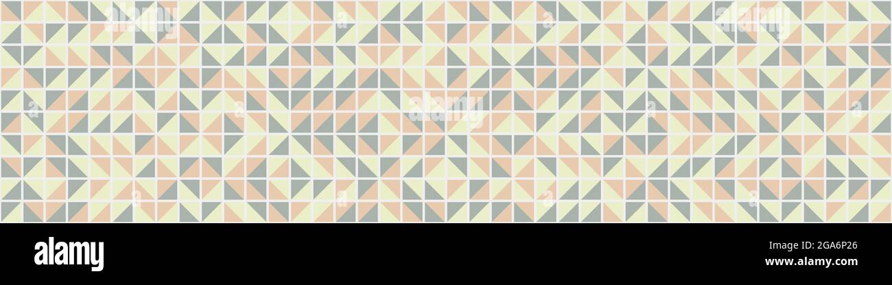 Abstract Geometrical generative computational art illustration Stock Vector