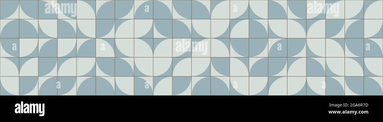 Abstract Geometrical generative computational art illustration Stock Vector