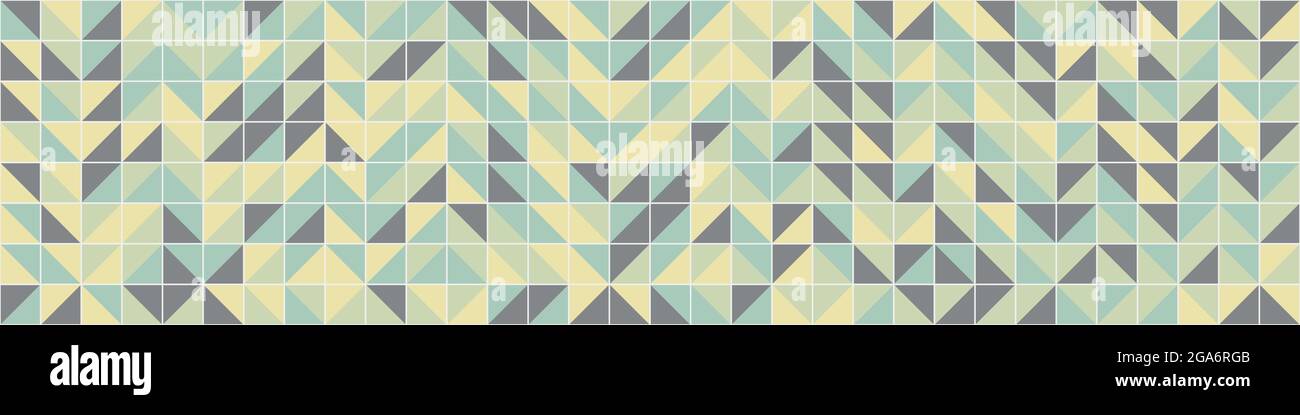 Abstract Geometrical generative computational art illustration Stock Vector