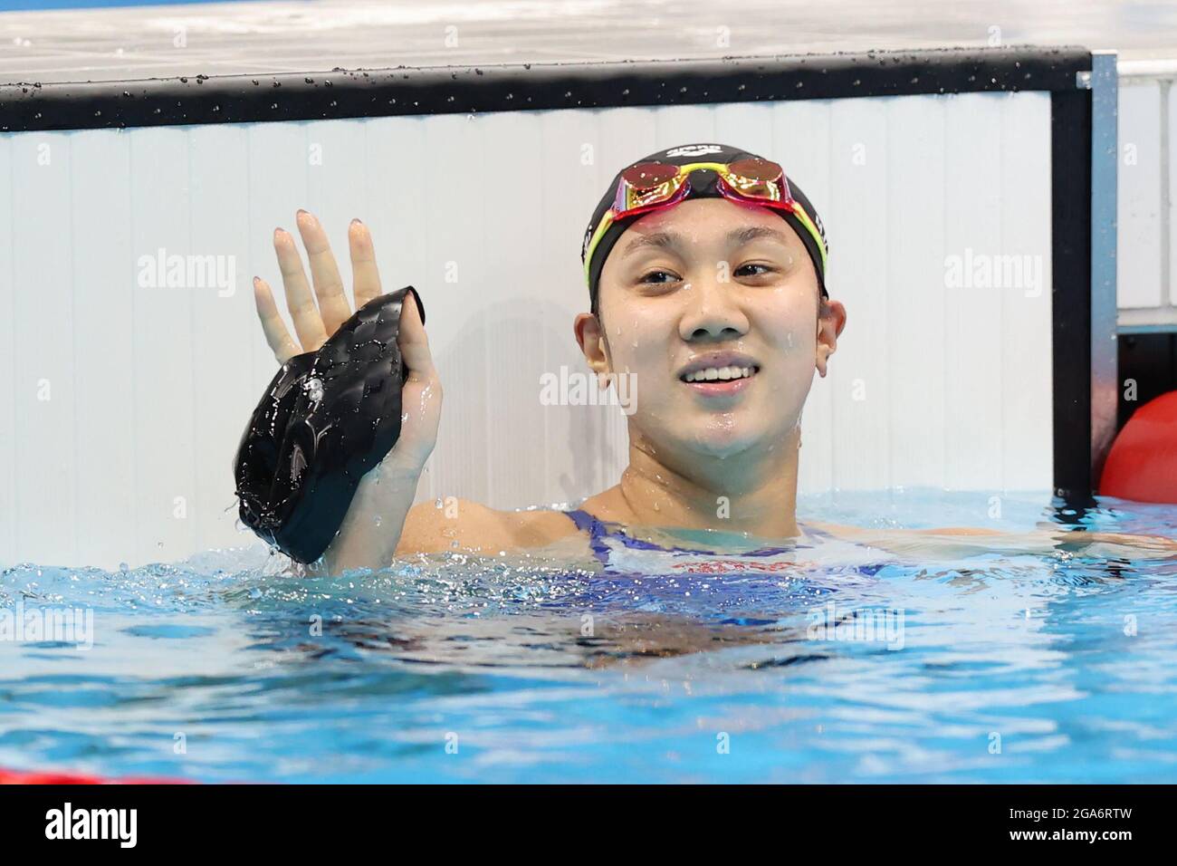 Tokyo, Japan. 29th July, 2021. Miyu Namba (JPN) Swimming Women's 800m