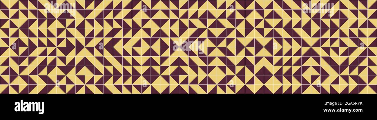 Abstract Geometrical generative computational art illustration Stock Vector