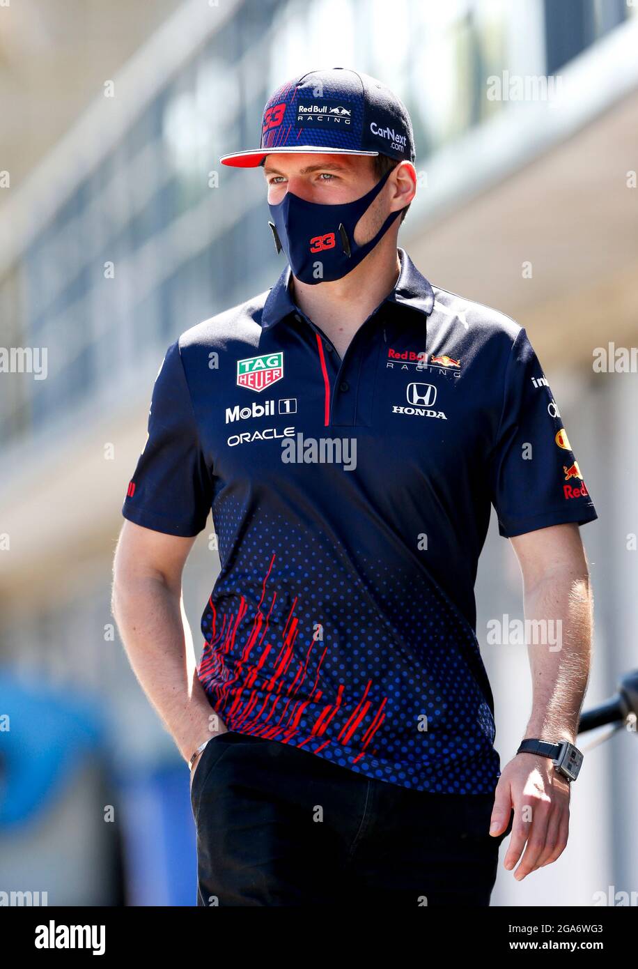 Neuropathie Ventileren Wardianzaak Budapest, Hungary. 29th July, 2021. # 33 Max Verstappen (NED, Red Bull  Racing), F1 Grand Prix of