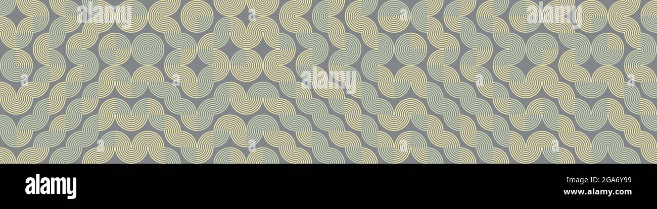 Abstract Geometrical generative computational art illustration Stock Vector